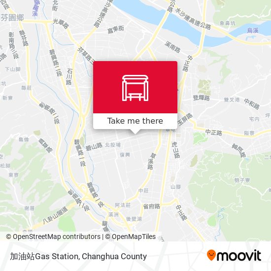 加油站Gas Station map