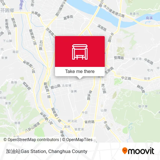 加油站Gas Station地圖