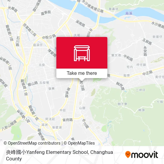 炎峰國小Yanfeng Elementary School地圖