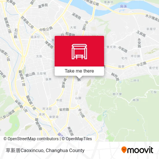 草新厝Caoxincuo地圖