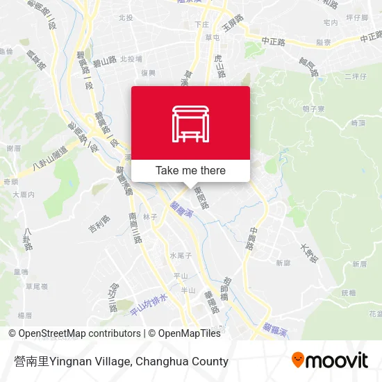 營南里Yingnan Village map