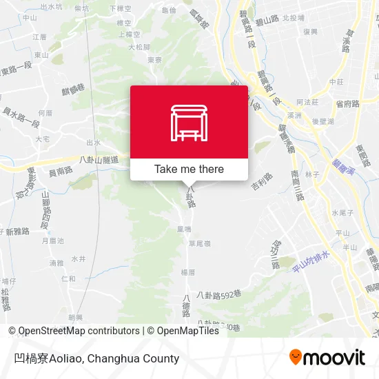 凹楇寮Aoliao map