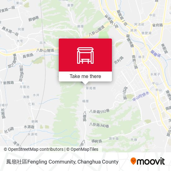 鳳嶺社區Fengling Community map