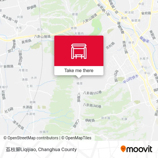 荔枝腳Liqijiao map