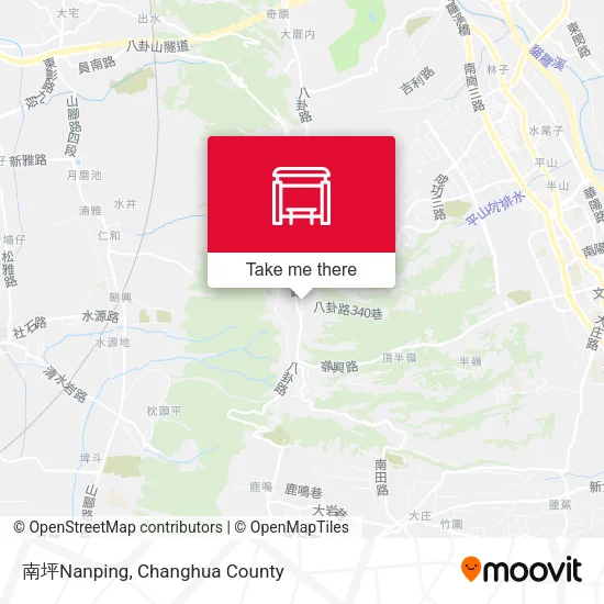南坪Nanping地圖