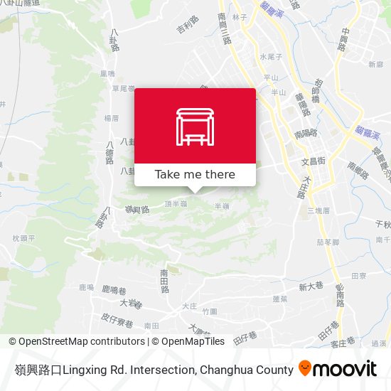 嶺興路口Lingxing Rd. Intersection map