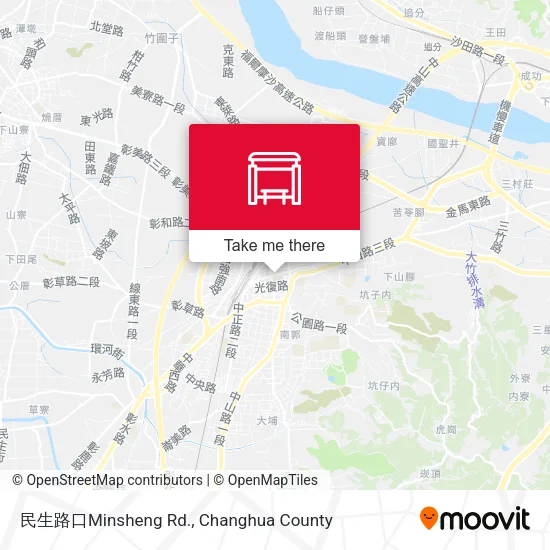 民生路口Minsheng Rd. map