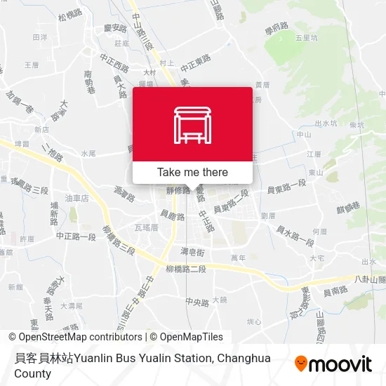 員客員林站Yuanlin Bus Yualin Station地圖
