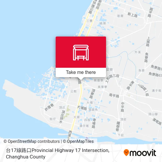 台17線路口Provincial Highway 17 Intersection map