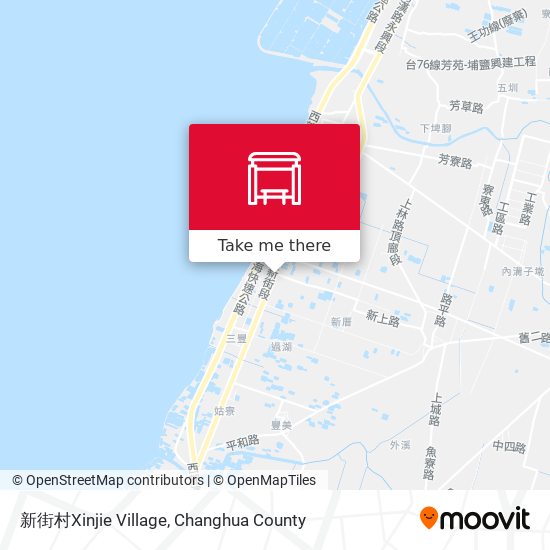 新街村Xinjie Village map