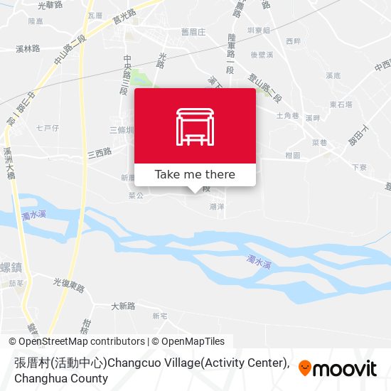 張厝村(活動中心)Changcuo Village(Activity Center) map