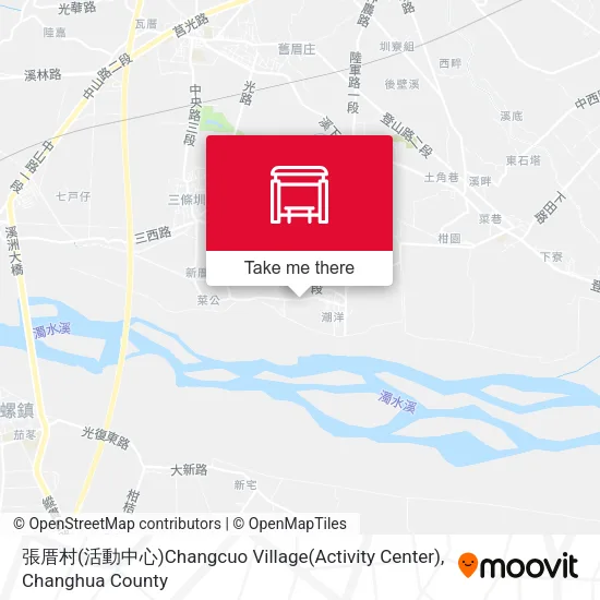 張厝村(活動中心)Changcuo Village(Activity Center)地圖