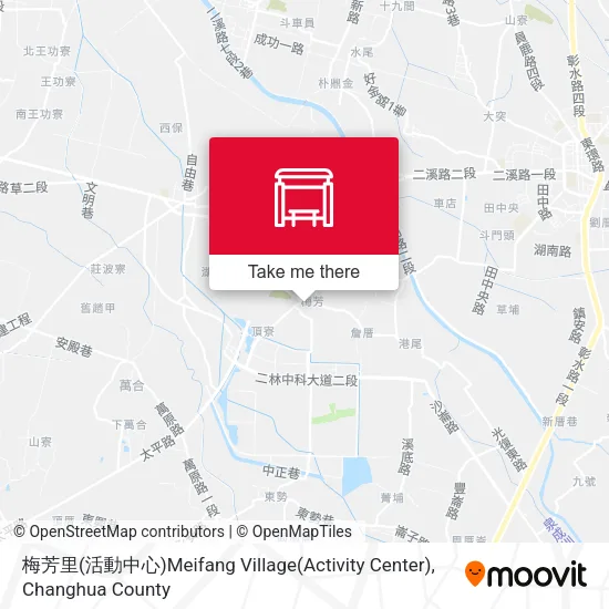 梅芳里(活動中心)Meifang Village(Activity Center)地圖