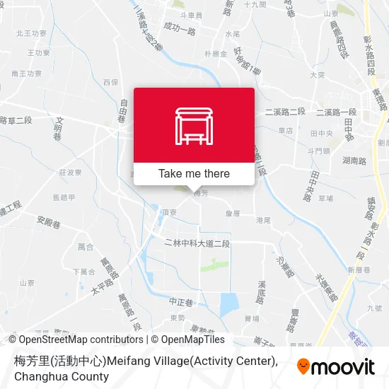 梅芳里(活動中心)Meifang Village(Activity Center)地圖