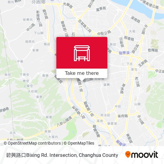碧興路口Bixing Rd. Intersection map