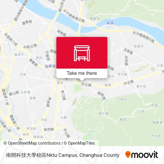 南開科技大學校區Nktu Campus map