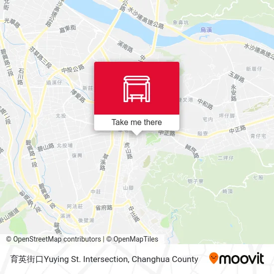 育英街口Yuying St. Intersection map