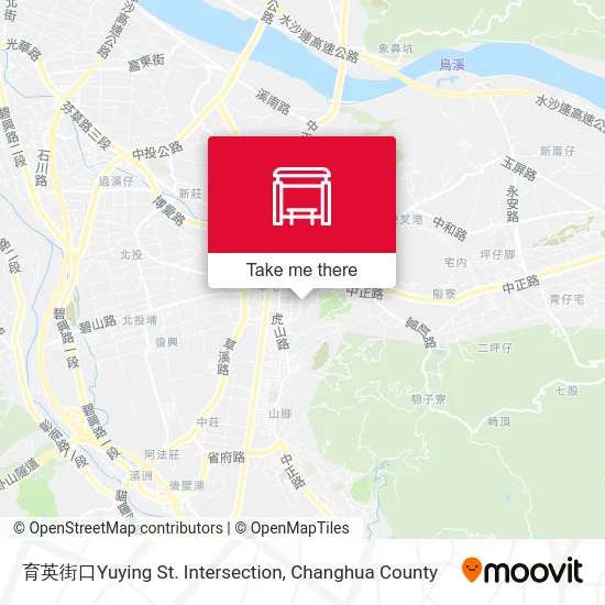 育英街口Yuying St. Intersection map