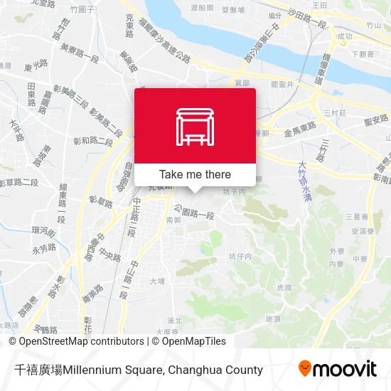 千禧廣場Millennium Square map