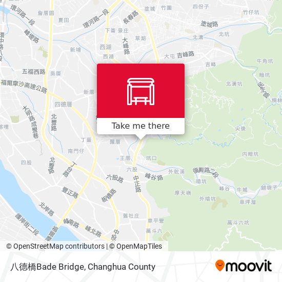八德橋Bade Bridge map