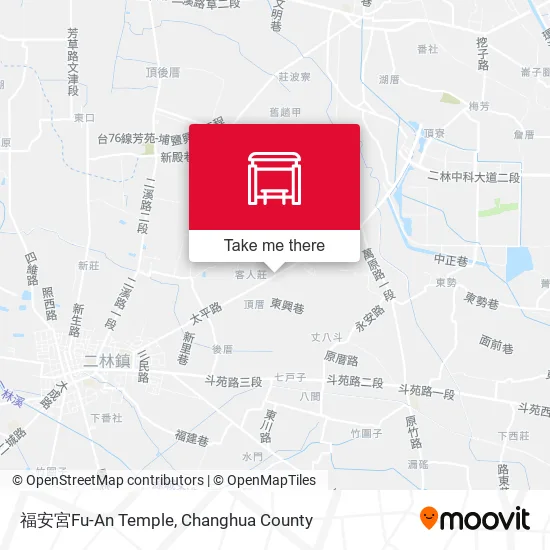 福安宮Fu-An Temple map