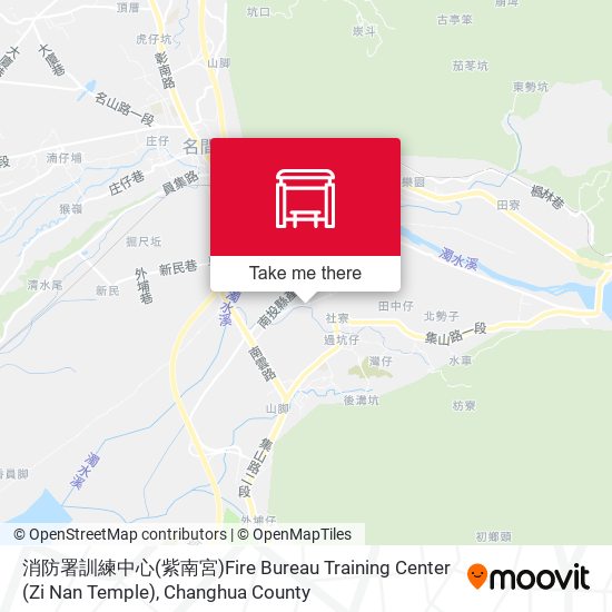 消防署訓練中心(紫南宮)Fire Bureau Training Center (Zi Nan Temple)地圖