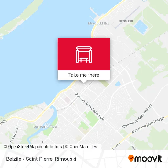 Belzile / Saint-Pierre map