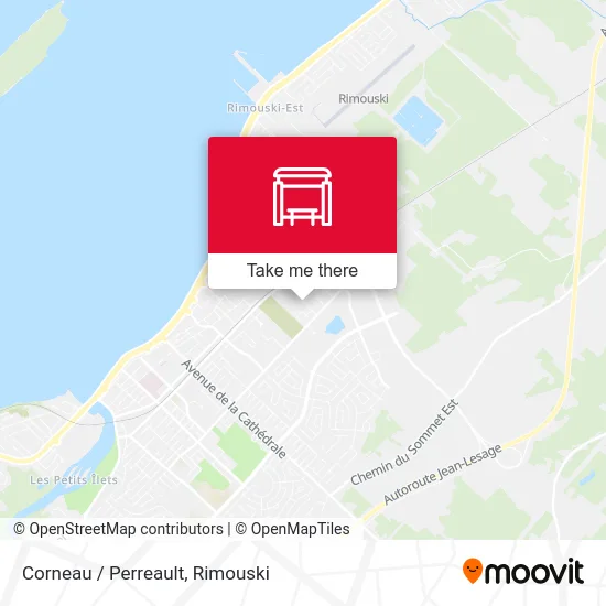 Corneau / Perreault map