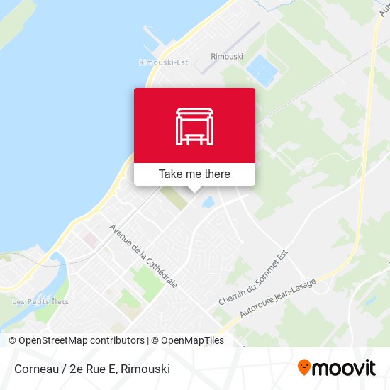 Corneau / 2e Rue E map