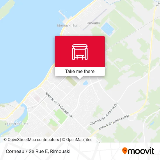 Corneau / 2e Rue E map