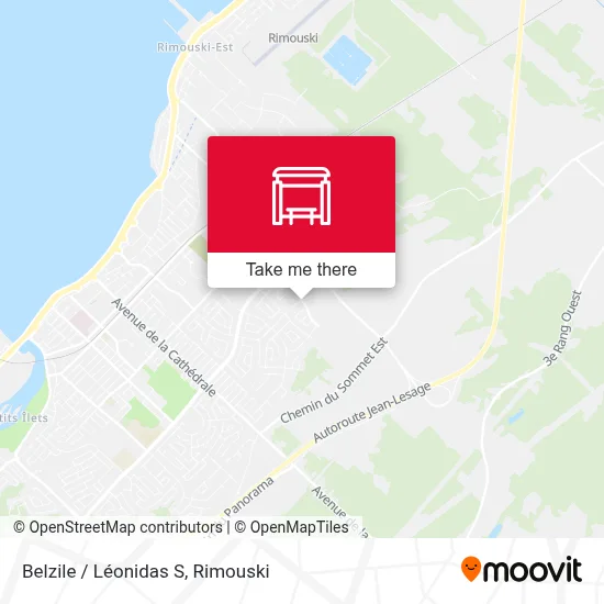 Belzile / Léonidas S map