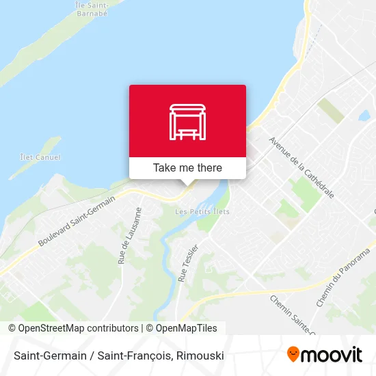 Saint-Germain / Saint-François map