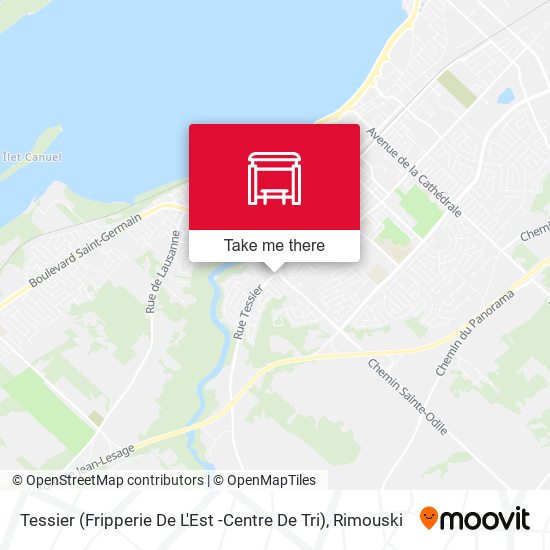 Tessier (Fripperie De L'Est -Centre De Tri) plan