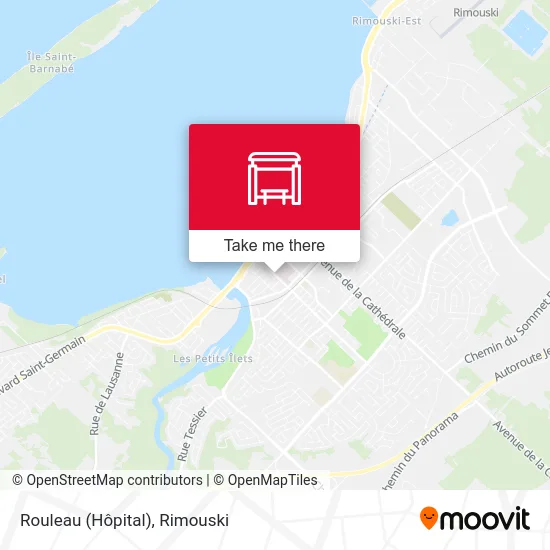 Rouleau (Hôpital) map