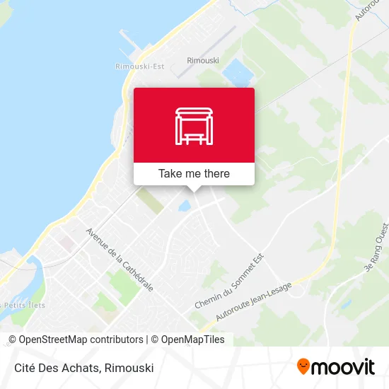 Cité Des Achats map