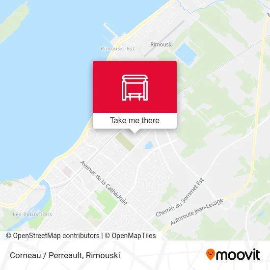 Corneau / Perreault map