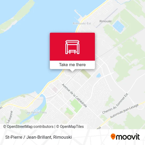 St-Pierre / Jean-Brillant map
