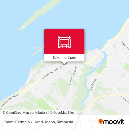 Saint-Germain / Henri-Jacob map