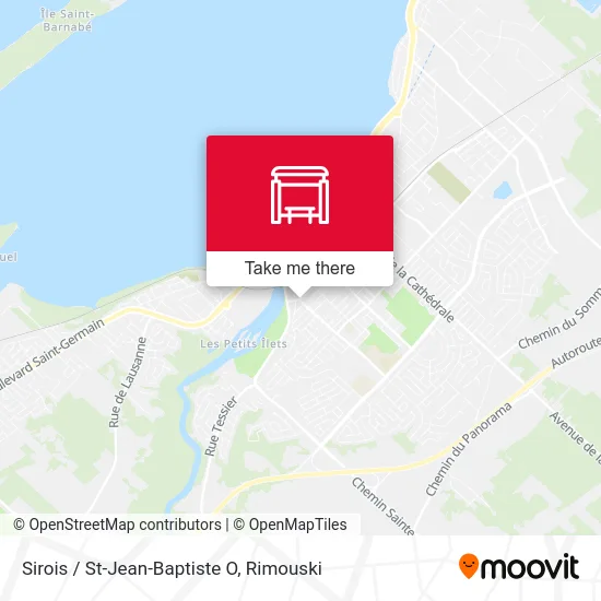 Sirois / St-Jean-Baptiste O map
