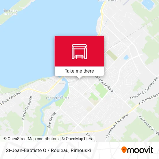 St-Jean-Baptiste O / Rouleau map