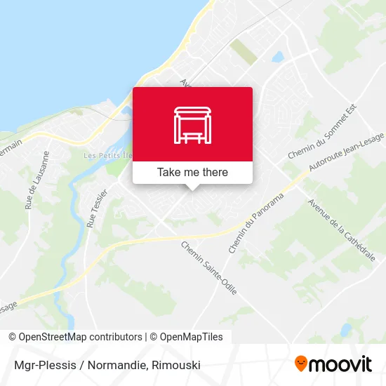 Mgr-Plessis / Normandie map