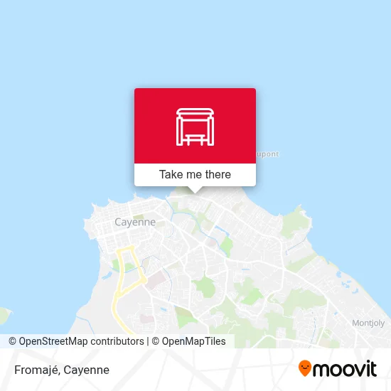 Fromajé map