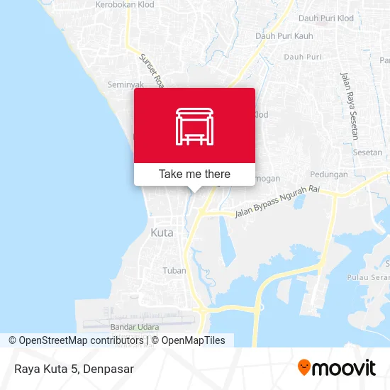 Raya Kuta 5 map