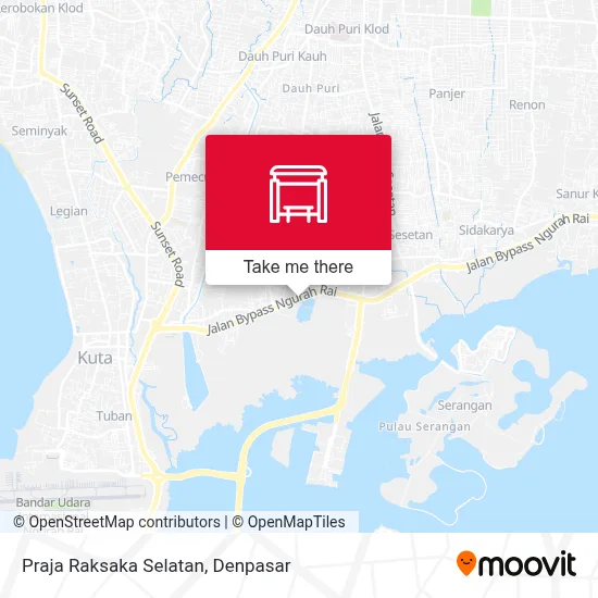 Praja Raksaka Selatan map