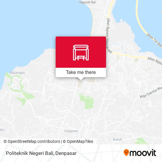 Politeknik Negeri Bali map