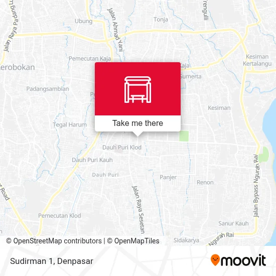 Sudirman 1 map