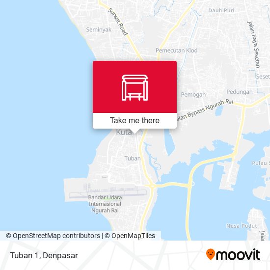 Tuban 1 map