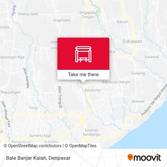 Bale Banjar Kalah map