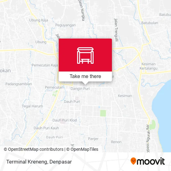 Terminal Kreneng map