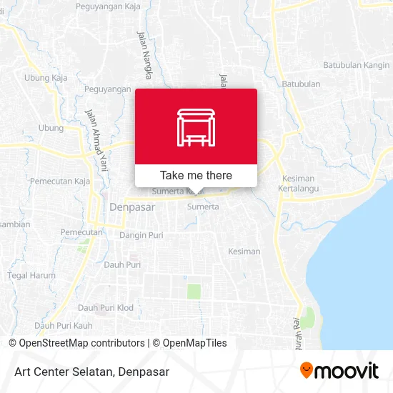 Art Center Selatan map